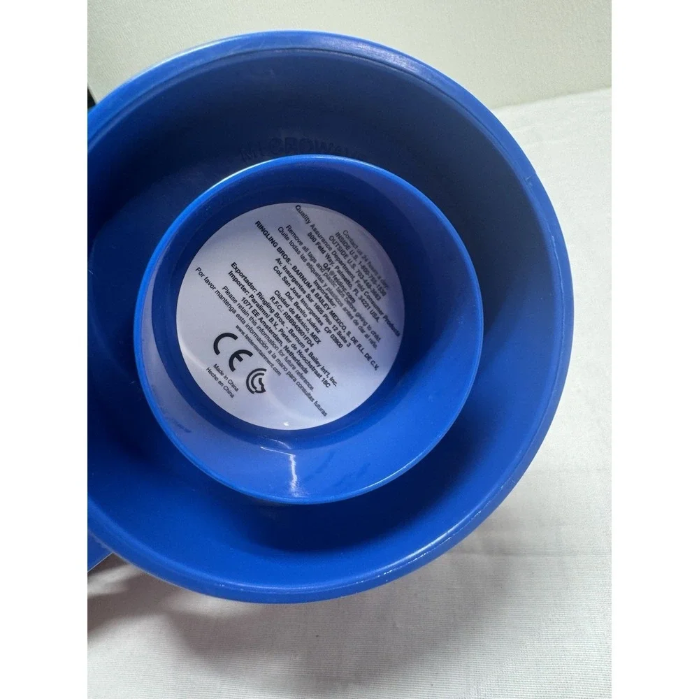 2023 Ringling Bros & Barnum + Bailey Circus  Souvenir Cup  Mug Plastic Blue